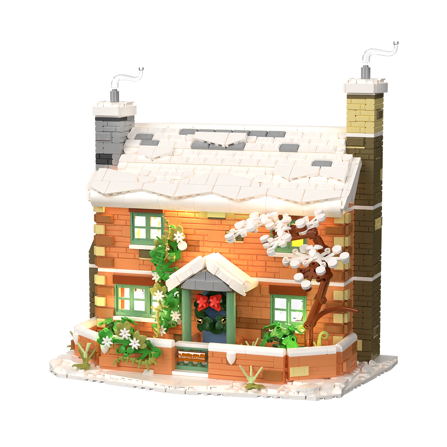 Rosehill Cottage House Building Set