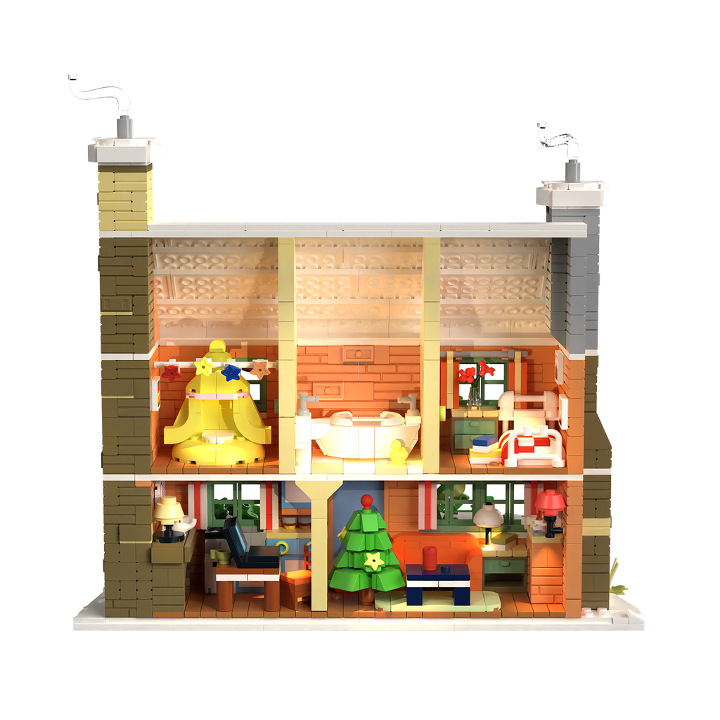Rosehill Cottage House Building Set