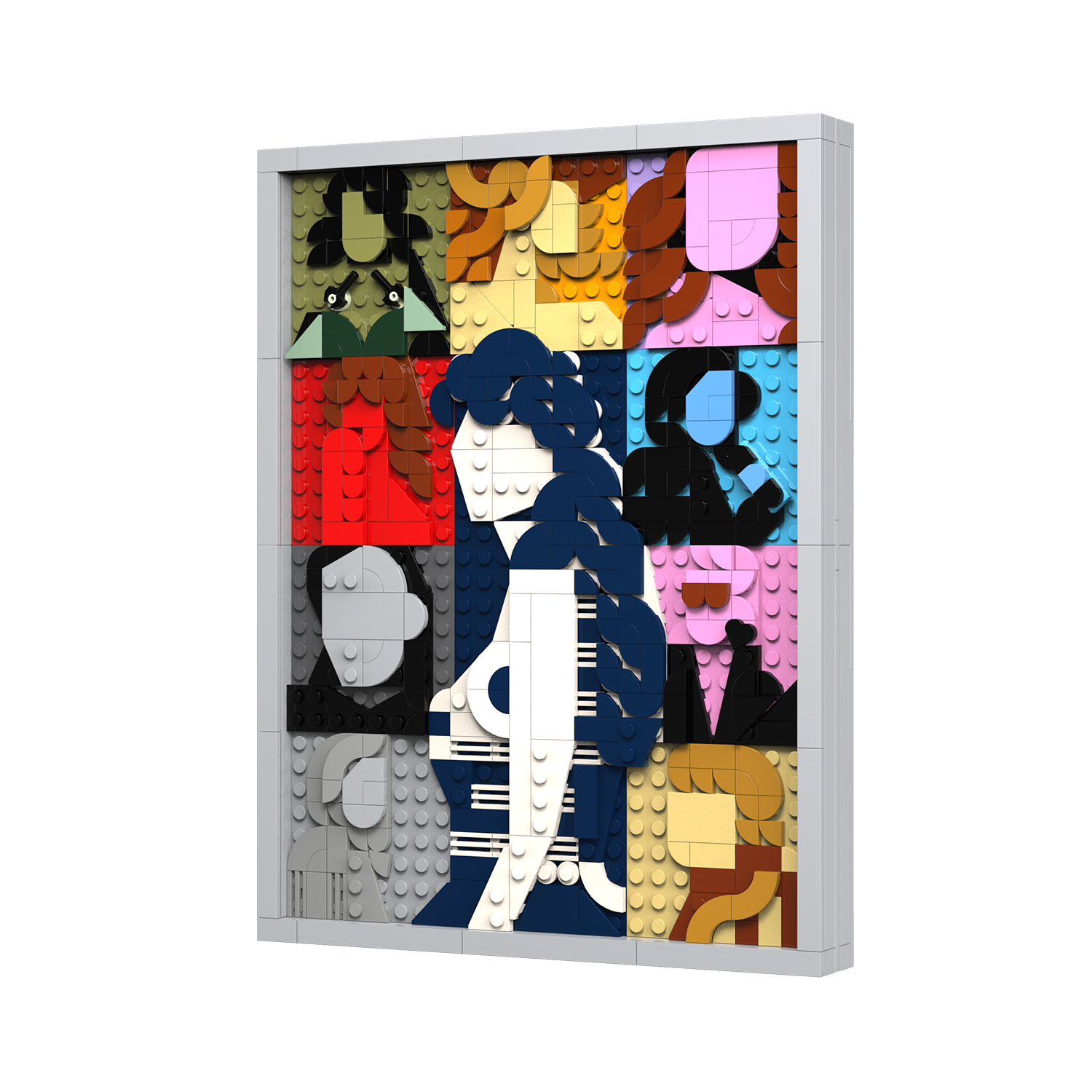 Art Poster Brick Building Set – Fan Gift Idea!