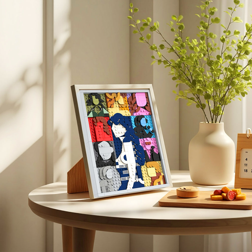 Art Poster Brick Building Set – Fan Gift Idea!