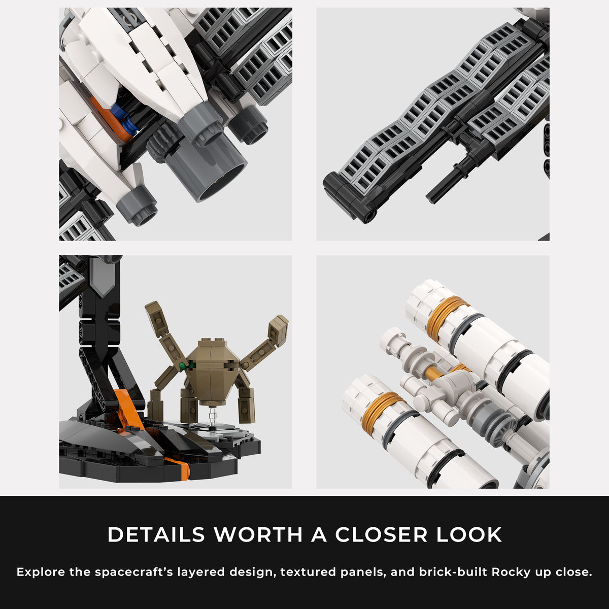 Spacecraft and Rocky building set - image 6